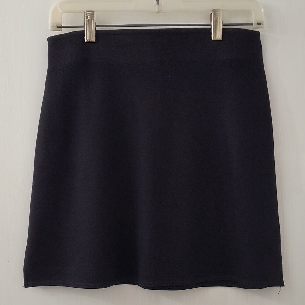 Vintage '94 GAP Black Grunge Stretch Mini Skirt - Medium Juniors (7/8)